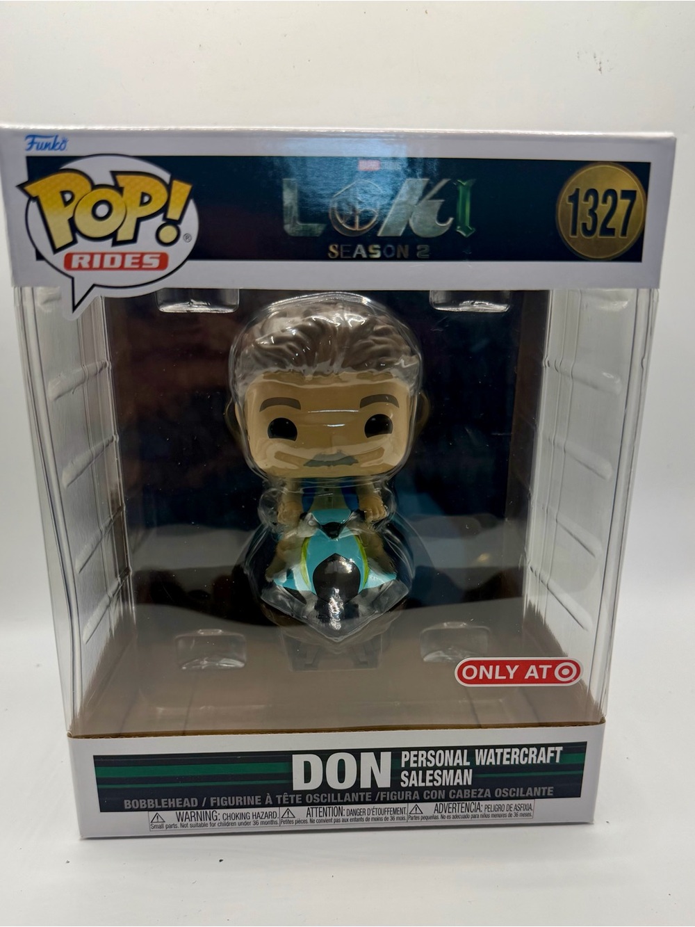 Funko Pop! Rides Don on Personal Watercraft – Teal, Black, Gold, Silver